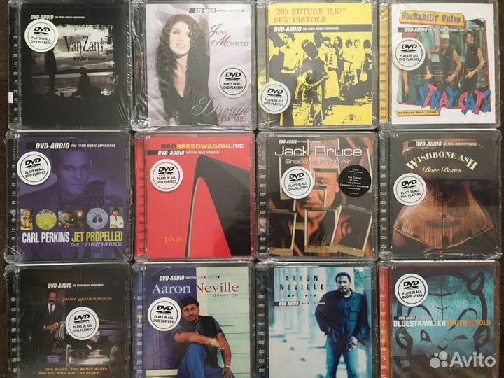 Фирменные диски DVD-Audio, DTS CD, DualDisc, DAD