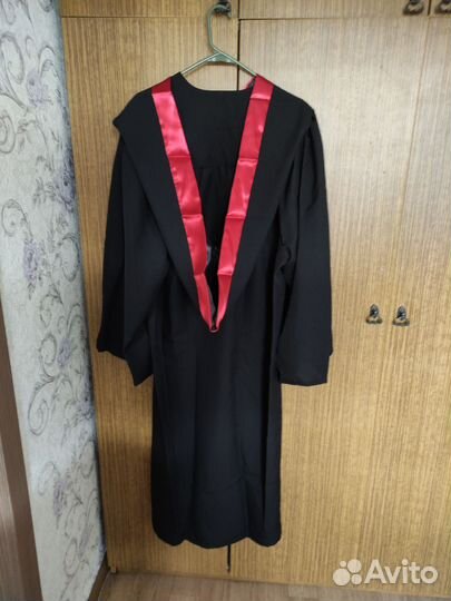 Мантия выпускника (2 комплекта)