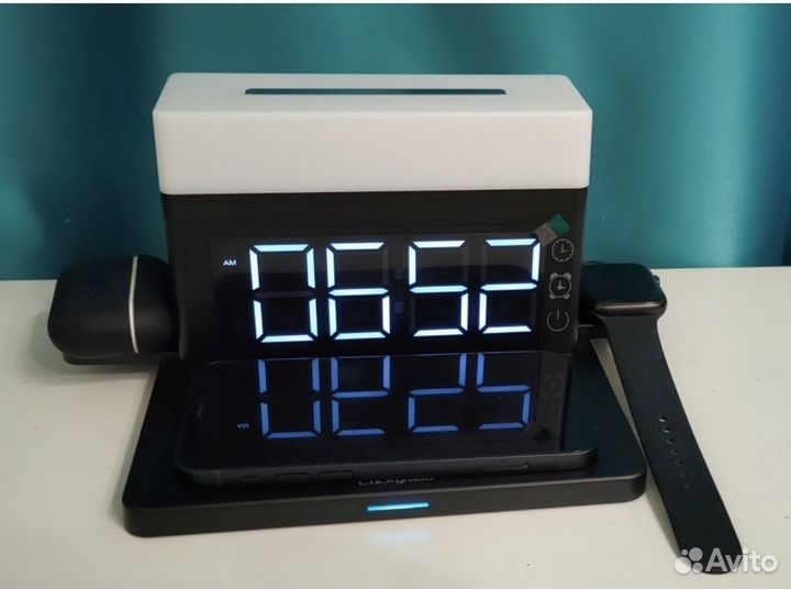 Док станция беспроводной зарядки 5 в 1