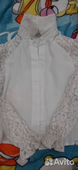 Рубашка школьная 122