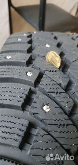 Колеса r17 5x114.3 с резиной 235/55 шипы