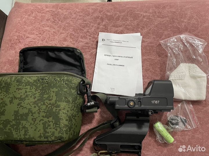 Коллиматорный прицел 1 п87