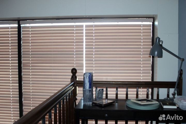 Жалюзи с электрокарнизом (моторизованные)