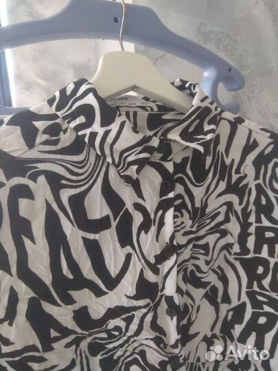 Укороченная рубашка Bershka