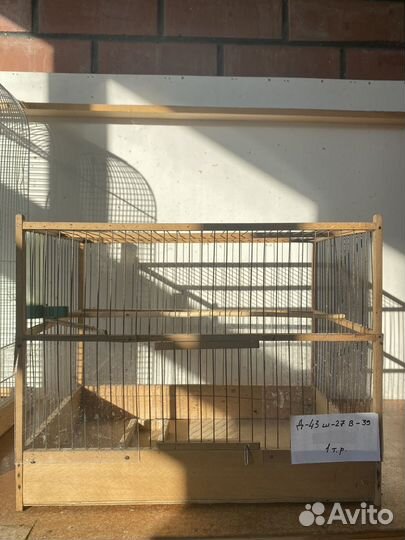 Клетки для птиц и грызунов