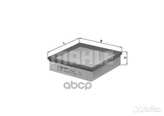 Фильтр воздушный lx220 Mahle/Knecht