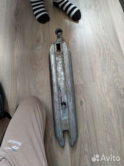 Трюковой самокат+запчасти