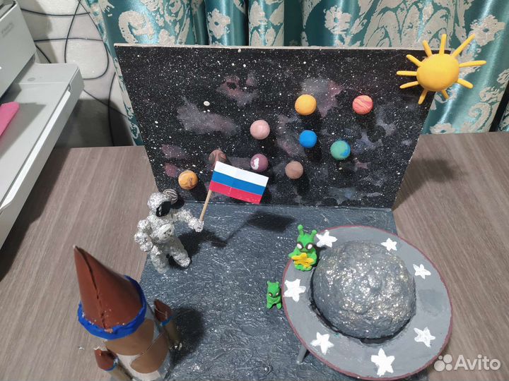 Поделка космос