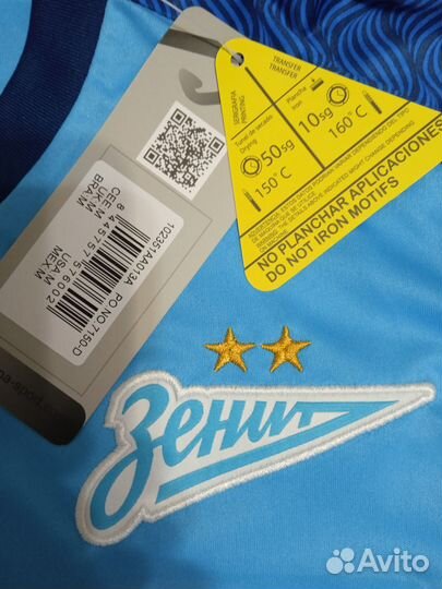 Футболка фк «Зенит» с автографом А.Мостового