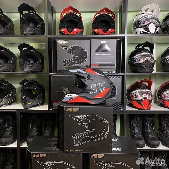 Шлем 509 Altitude 2.0 Ink Gray Red все размеры