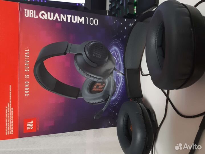 Проводные игровые наушники JBL quantum 100