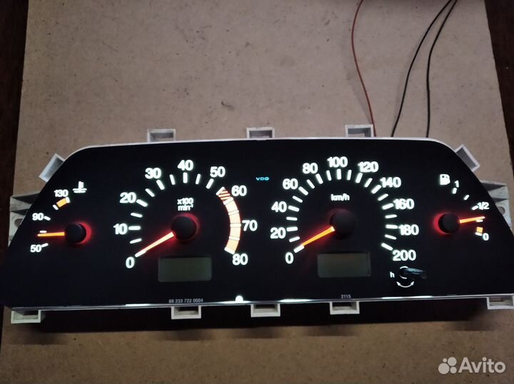 Пересвет приборной панели Ваз 2114