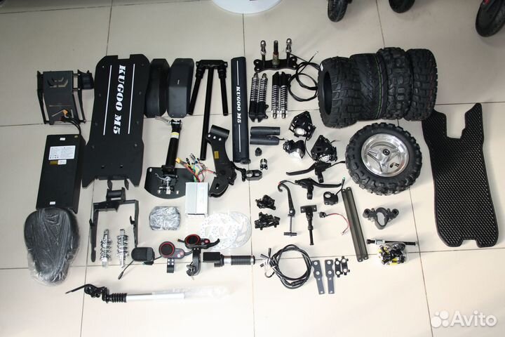 Запчасти для электросамоката kugoo m5