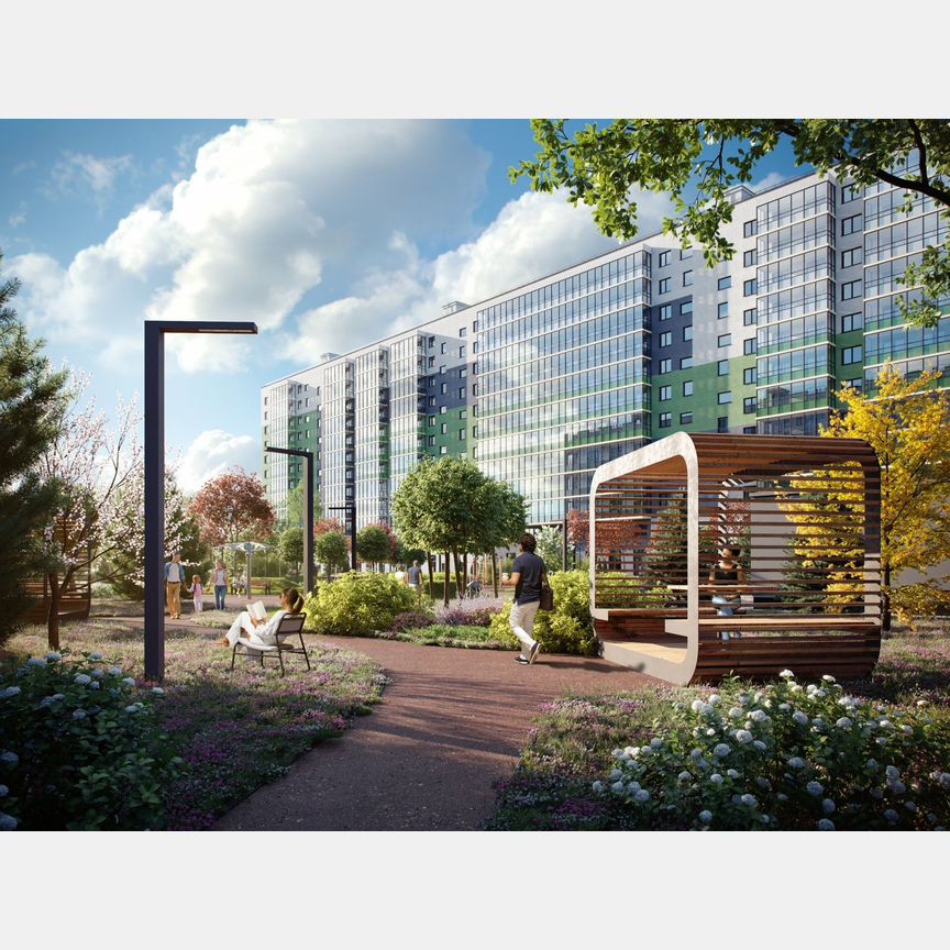 2-к. квартира, 47,7 м², 2/12 эт.