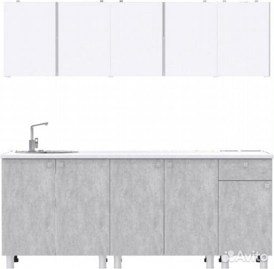 Кухонный гарнитур 2м готовое решение