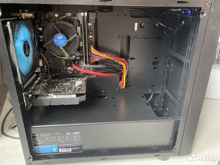 Игровой пк i5-8400, nvidia gtx 1050 ti