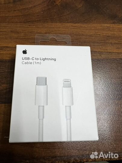 Кабель apple Lightning - type C (1м)