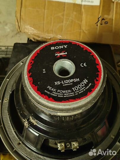 Короб для сабвуфера 12, блины под ремонт 3 шт