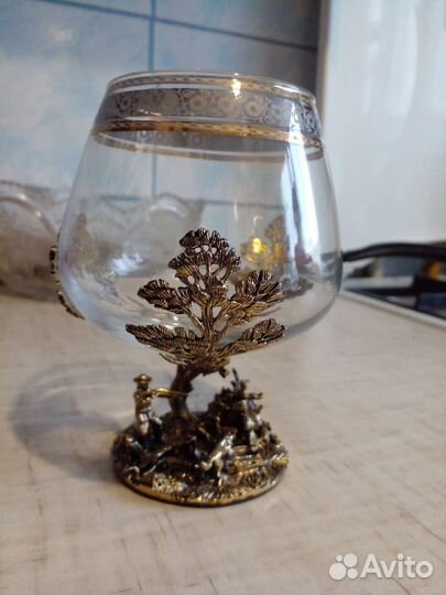 Красивый бокал (ручная работа)