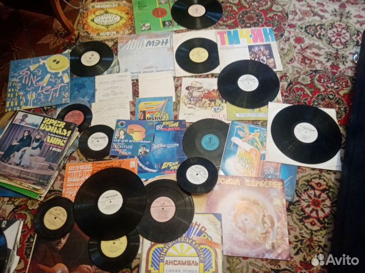 Виниловые пластинки СССР 60Х 70Х 80Х 90 Х годов
