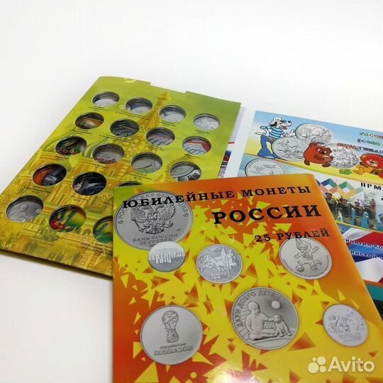 Альбомы-планшеты, капсульные альбомы для монет