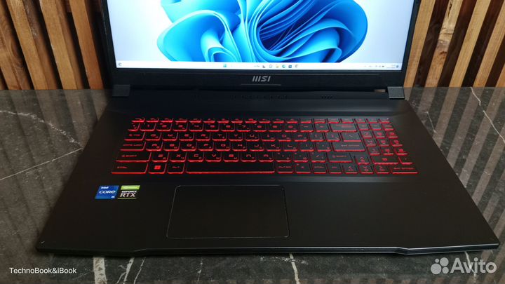 Игровой ноутбук MSI Katana GF76 на RTX и I5-11400H