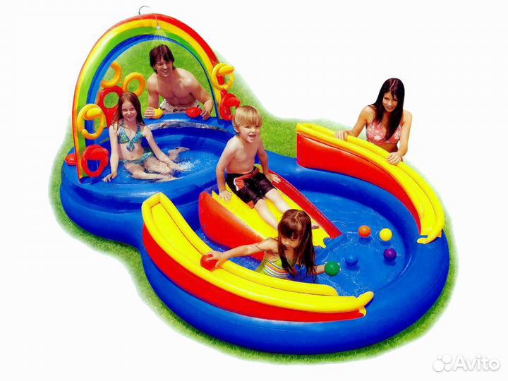 Бассейн надувной