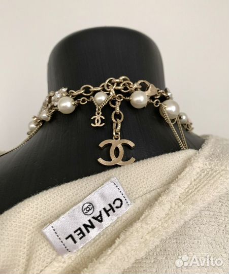 Chanel Limited Подиумный халат для пляжа оригинал