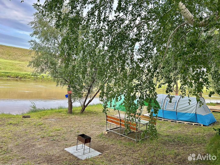 Кемпинг зона у воды