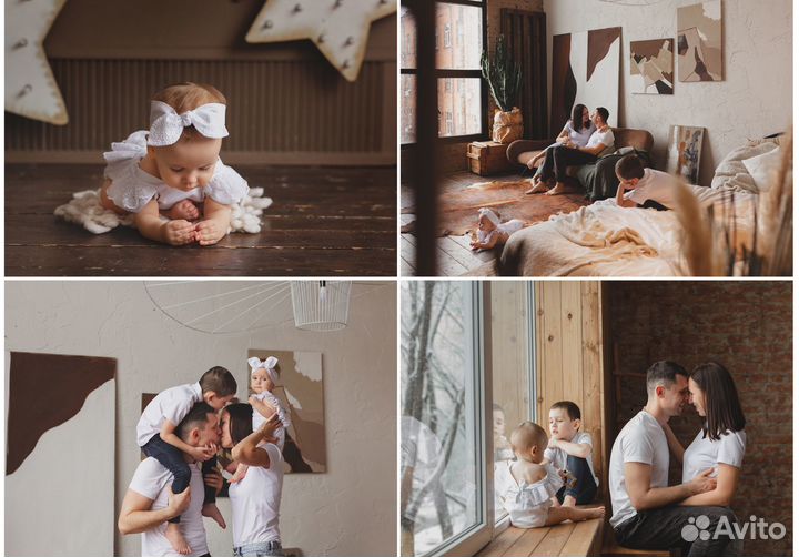 Детский и семейный фотограф, ньюборн, крещение