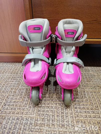Роликовые коньки детские раздвижные