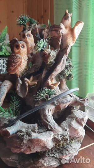 Декоративный фонтаг водопада