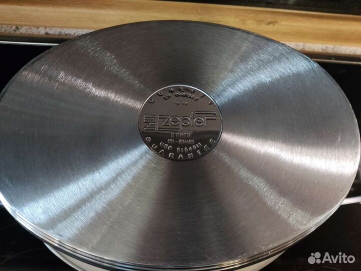 Кастрюля из нержавейки утятница Zepter