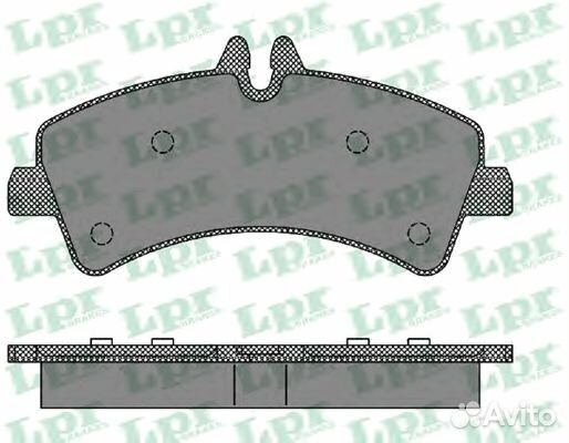 05P1294 Колодки тормозные дисковые
