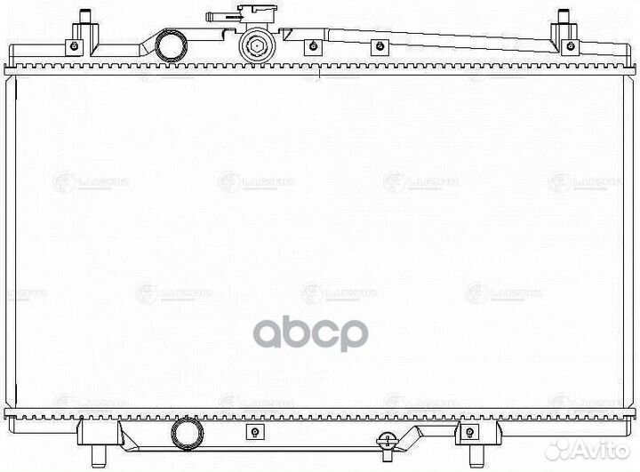 LRC 3003 Радиатор geely оtaka (07) /MK (06) /MK