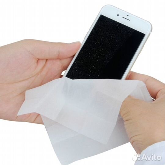 Набор салфеток для удаления пыли и грязи с экрана