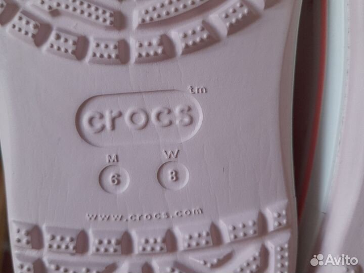 Crocs розовые 38 39