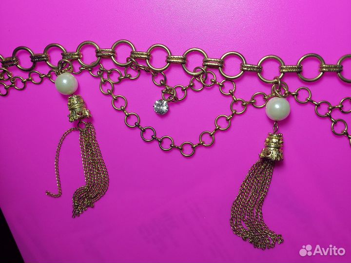 Пояс металлический для восточных танцев