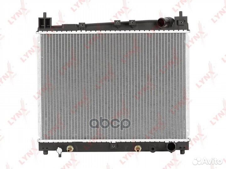 Радиатор охлаждения паяный AT toyota Echo 1.3