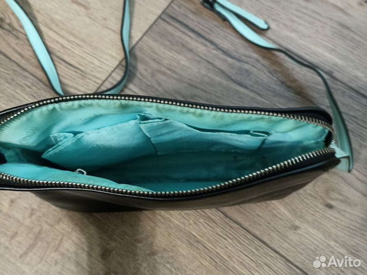 Сумка женская натуральная кожа черная