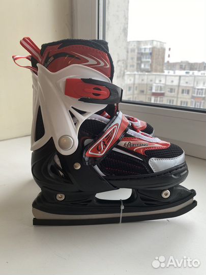 Коньки ледовые раздвижные