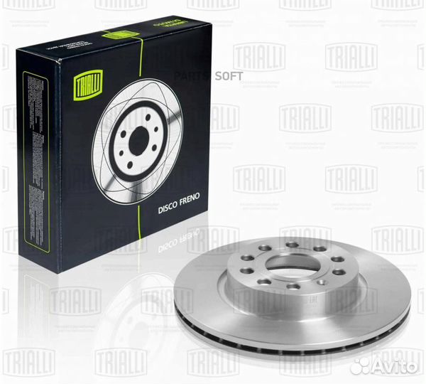 Trialli DF180106 Диск тормозной перед