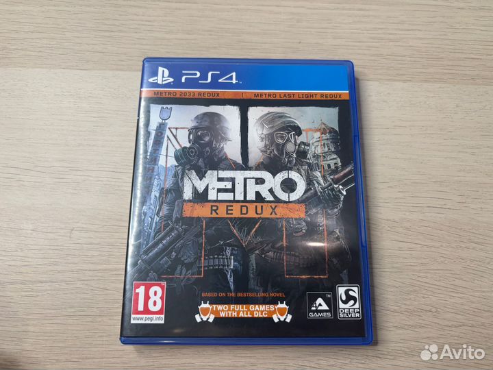 Metro redux ps4 диск
