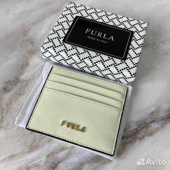 Картхолдер Furla бежевый