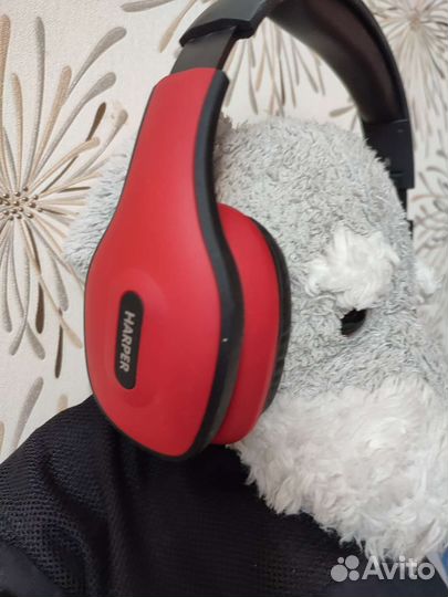 Наушники с микрофоном Harper HB-401 Red