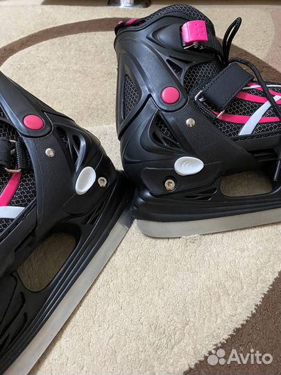 Коньки раздвижные 34 37