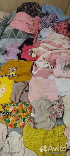 Вещи пакетом на девочку 86 92 98