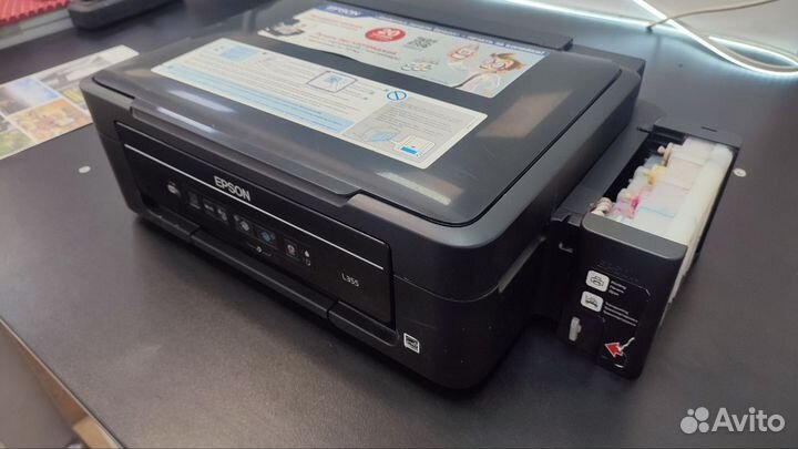 Принтер струйный Мфу Epson L355 wifi рабочий