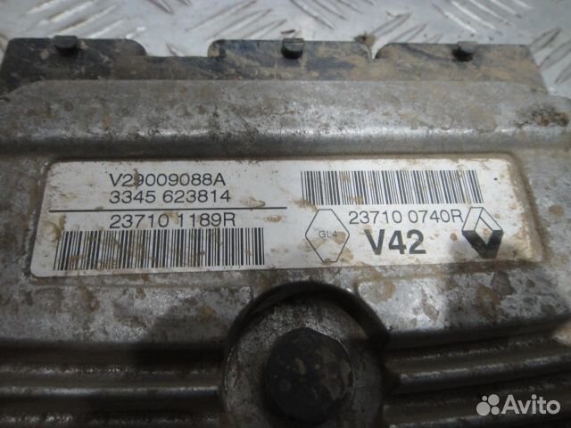 Блок управления двигателем Duster 1,6 4WD б\у