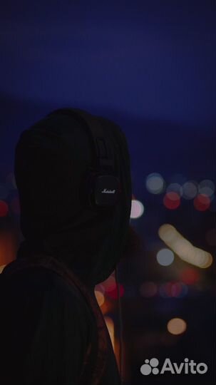 Беспроводные наушники маршалл major 3